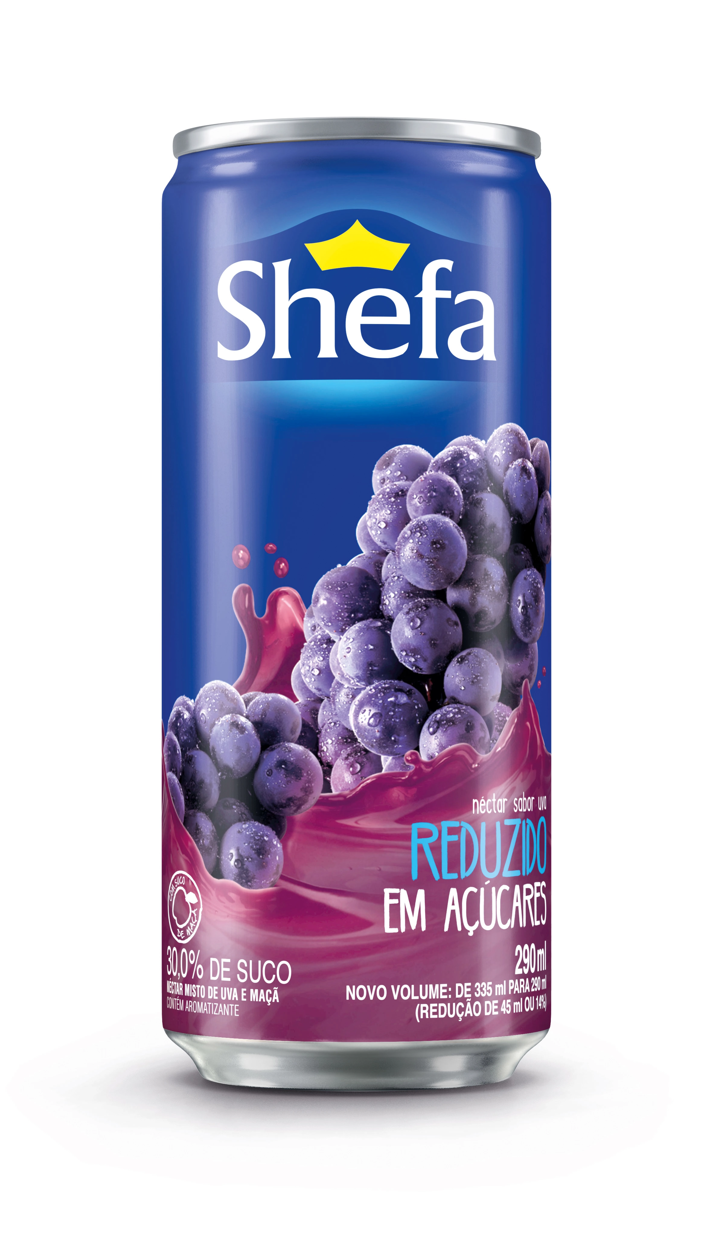 Néctar Uva Shefa Lata 335ml