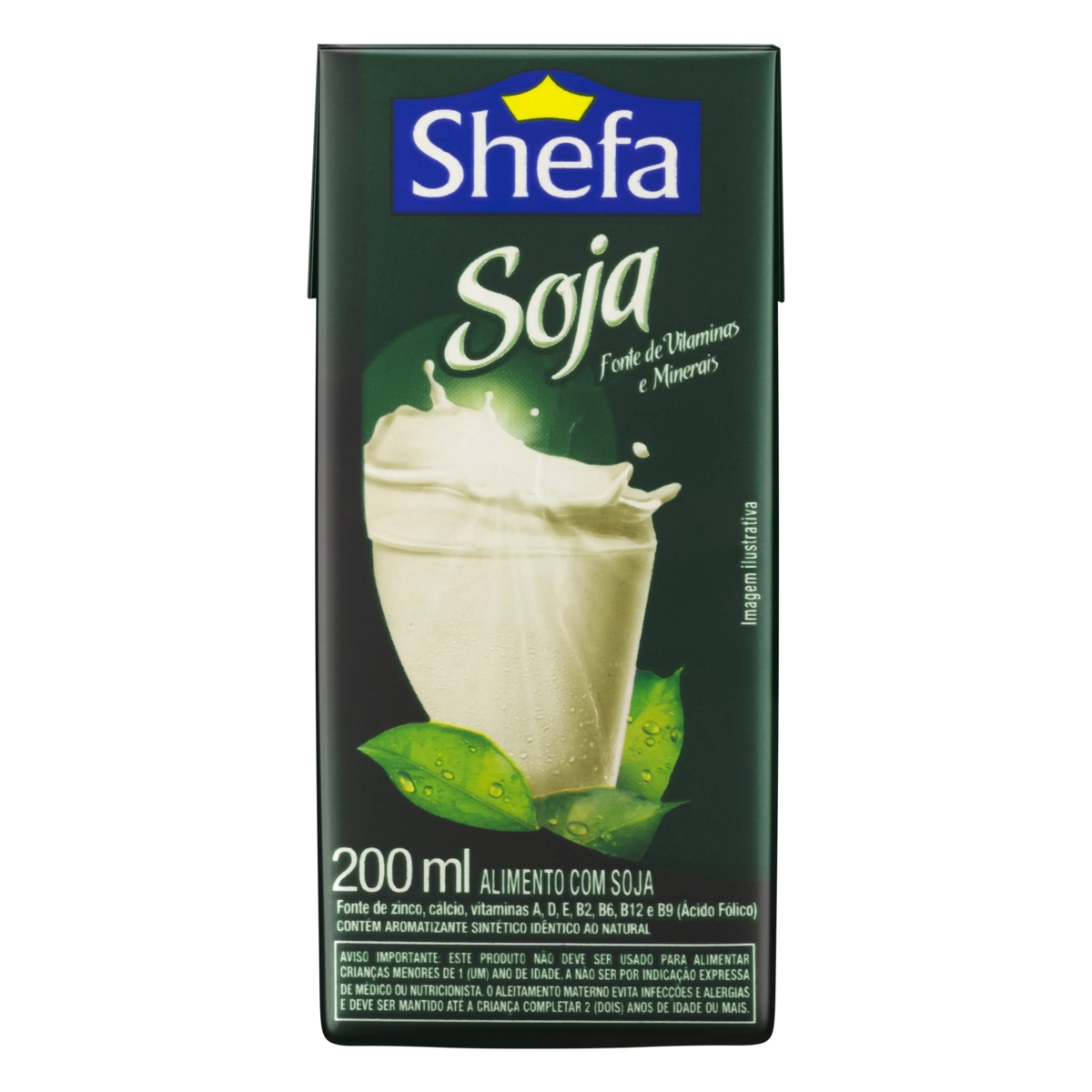 Bebida à Base De Soja Shefa Caixa 200ml
