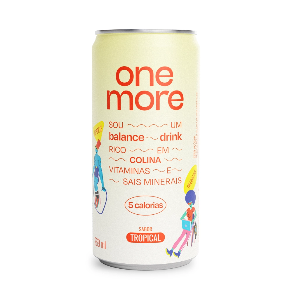 Beb Funcional One More Lata 269ml Tropical