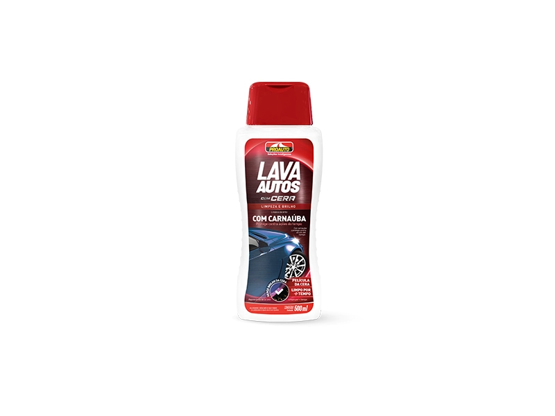 Lava Autos Com Cera Proauto Frasco 500ml