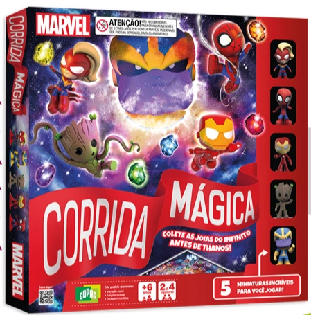 Jg Brinq Marvel Corrida Magica Ref.31427 Copag