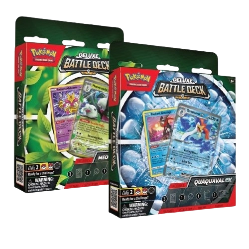 Baralho Batalha Pokemon Meowscarada/quaquaval Ex