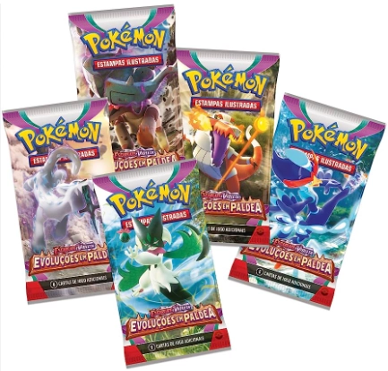 Booster Pokemon Evolucao Paldea