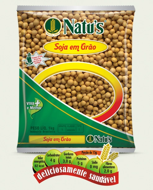 Soja Em Graos Natus 1kg