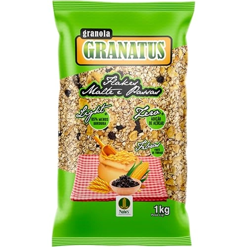 Granola Granatus Malte/passas 1kg
