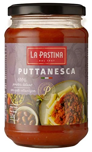 Molho De Tomate Puttanesca La Pastina Vidro 320g
