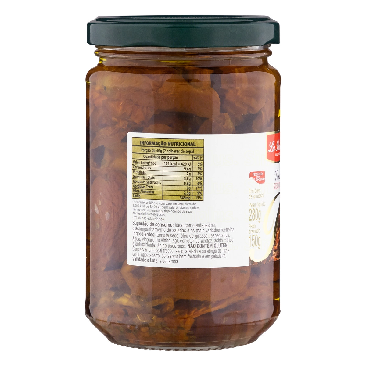 Tomate Seco Em óleo La Pastina Vidro 150g
