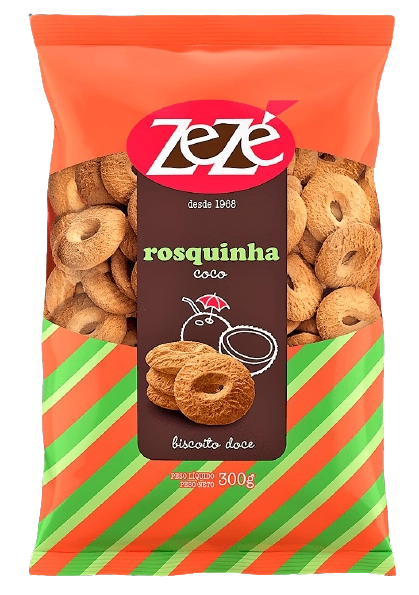 Bisc.zeze Rosquinha 300g Coco