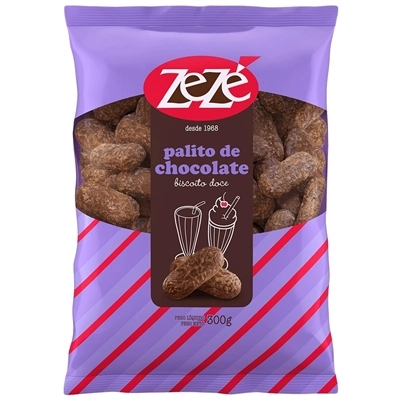 Biscoito Zeze Palito De Chocolate 300g