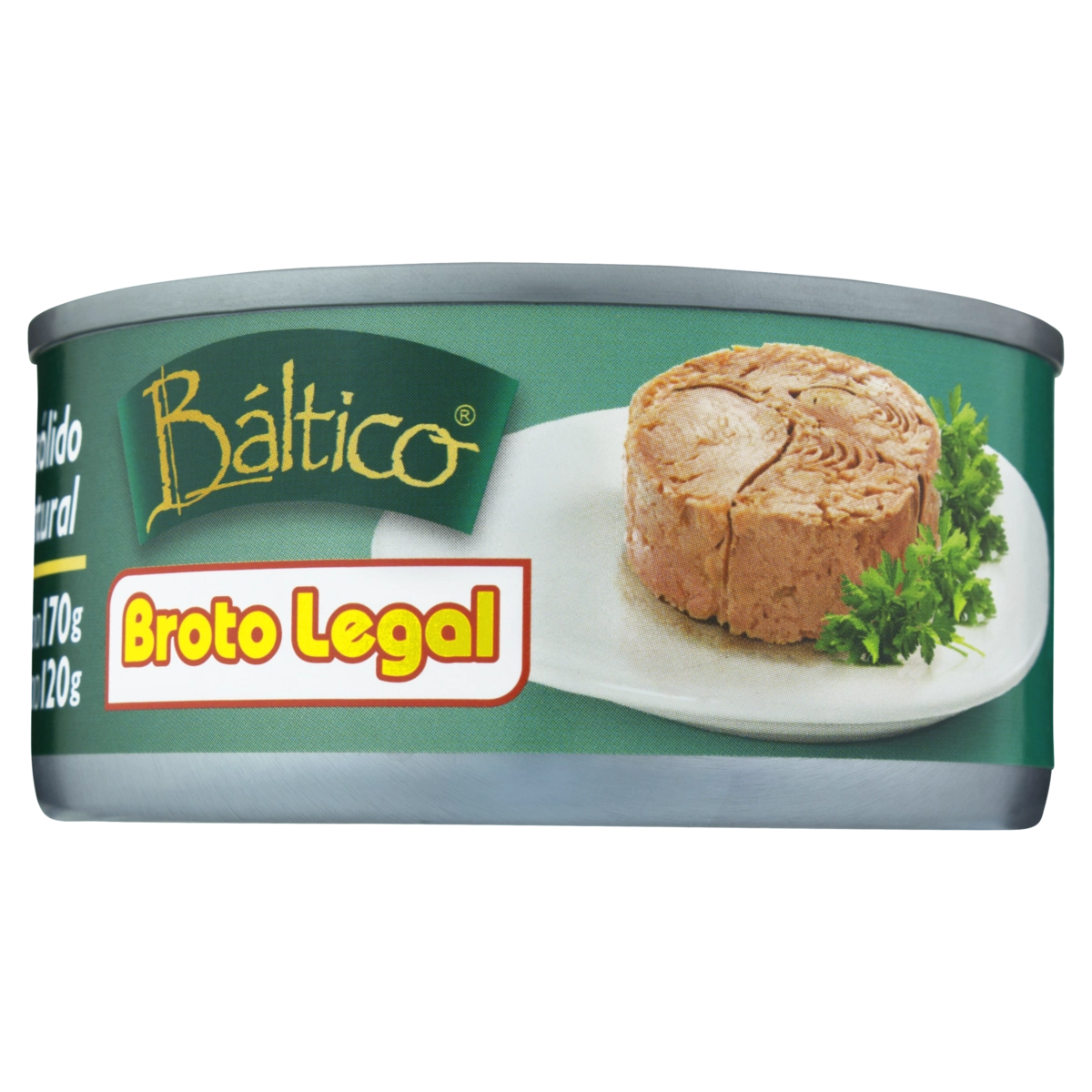 Atum Sólido Ao Natural Báltico Lata 120g