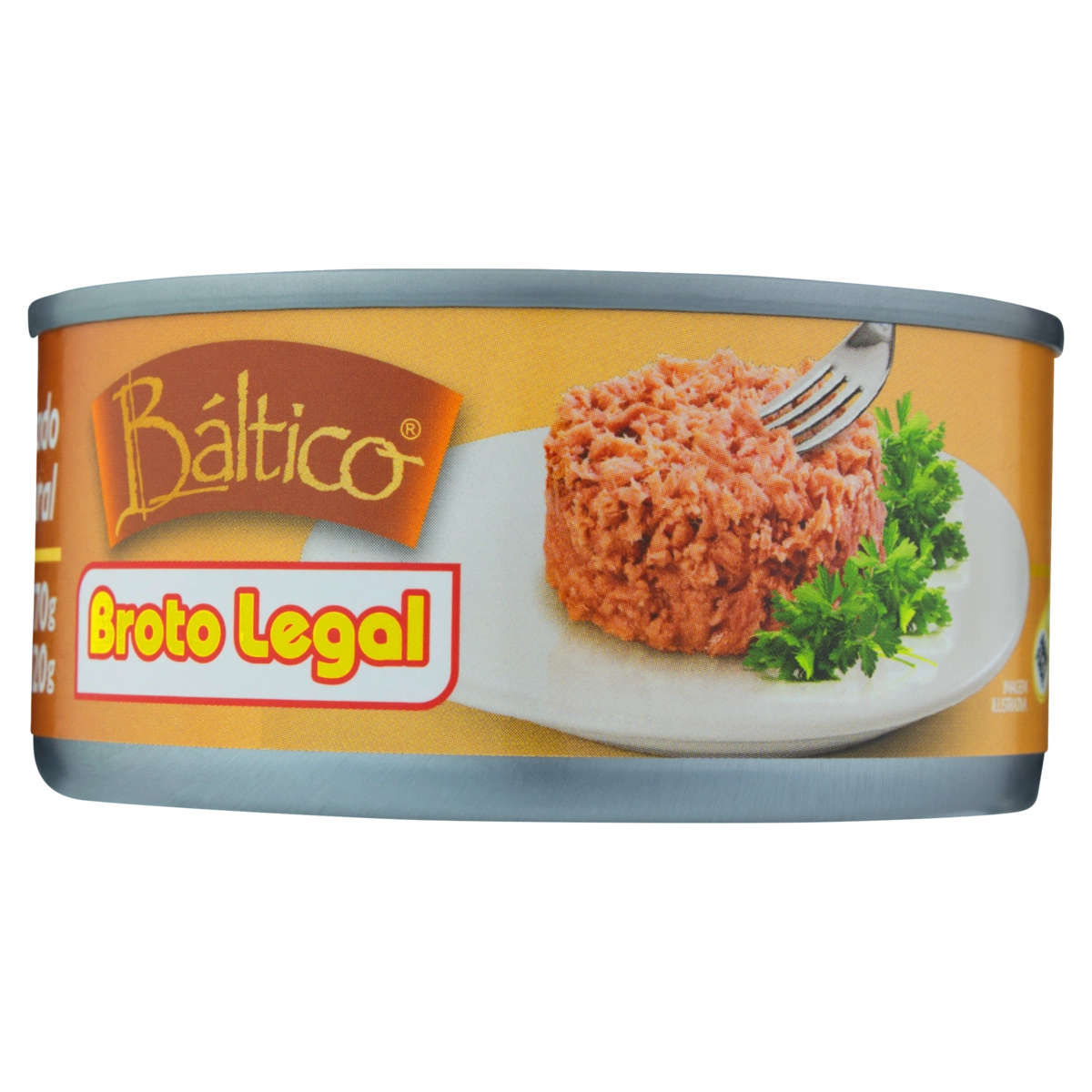 Atum Ralado Ao Natural Báltico Lata 120g
