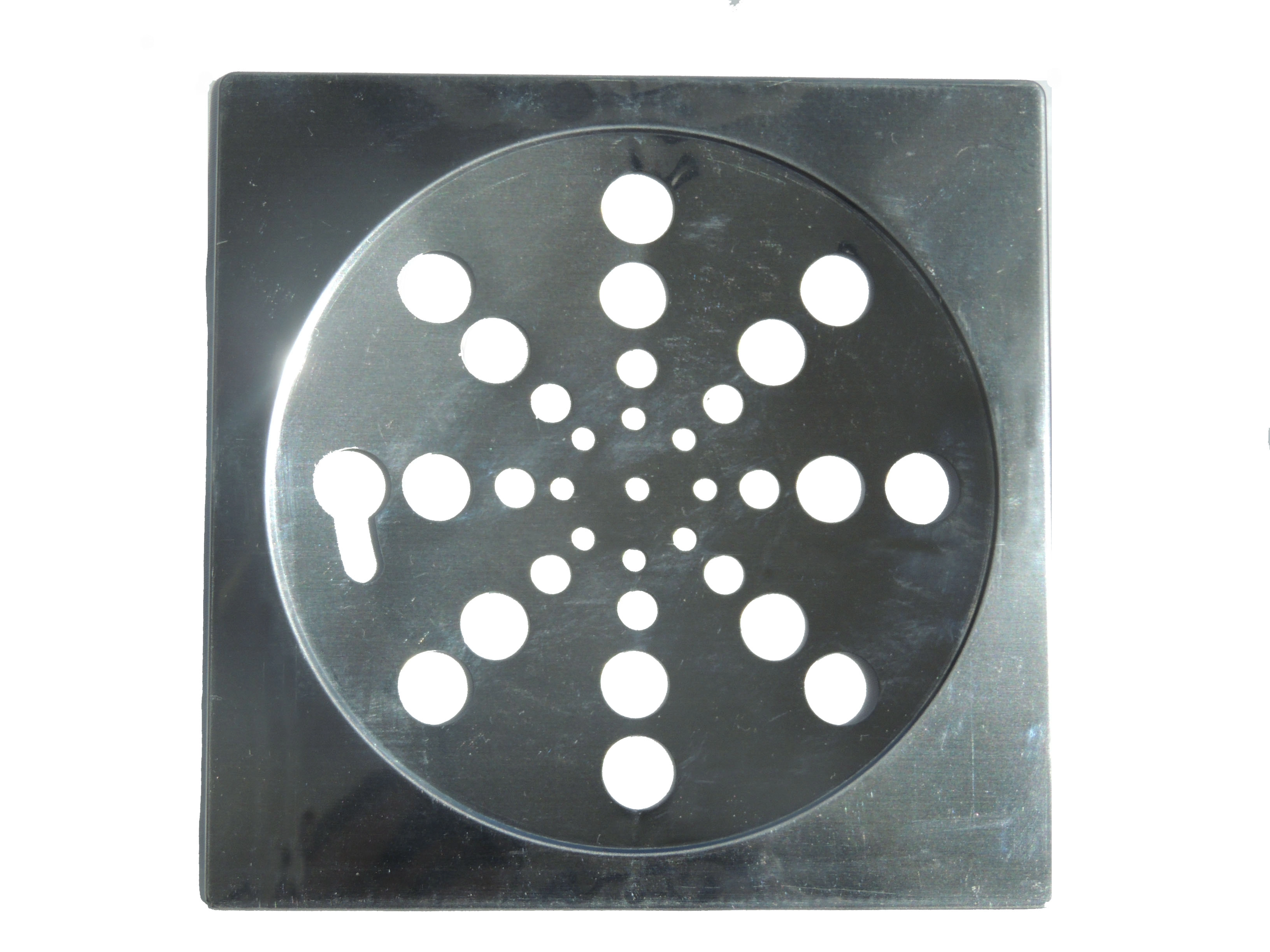 Grelha/ralo Qd 100mm Inox