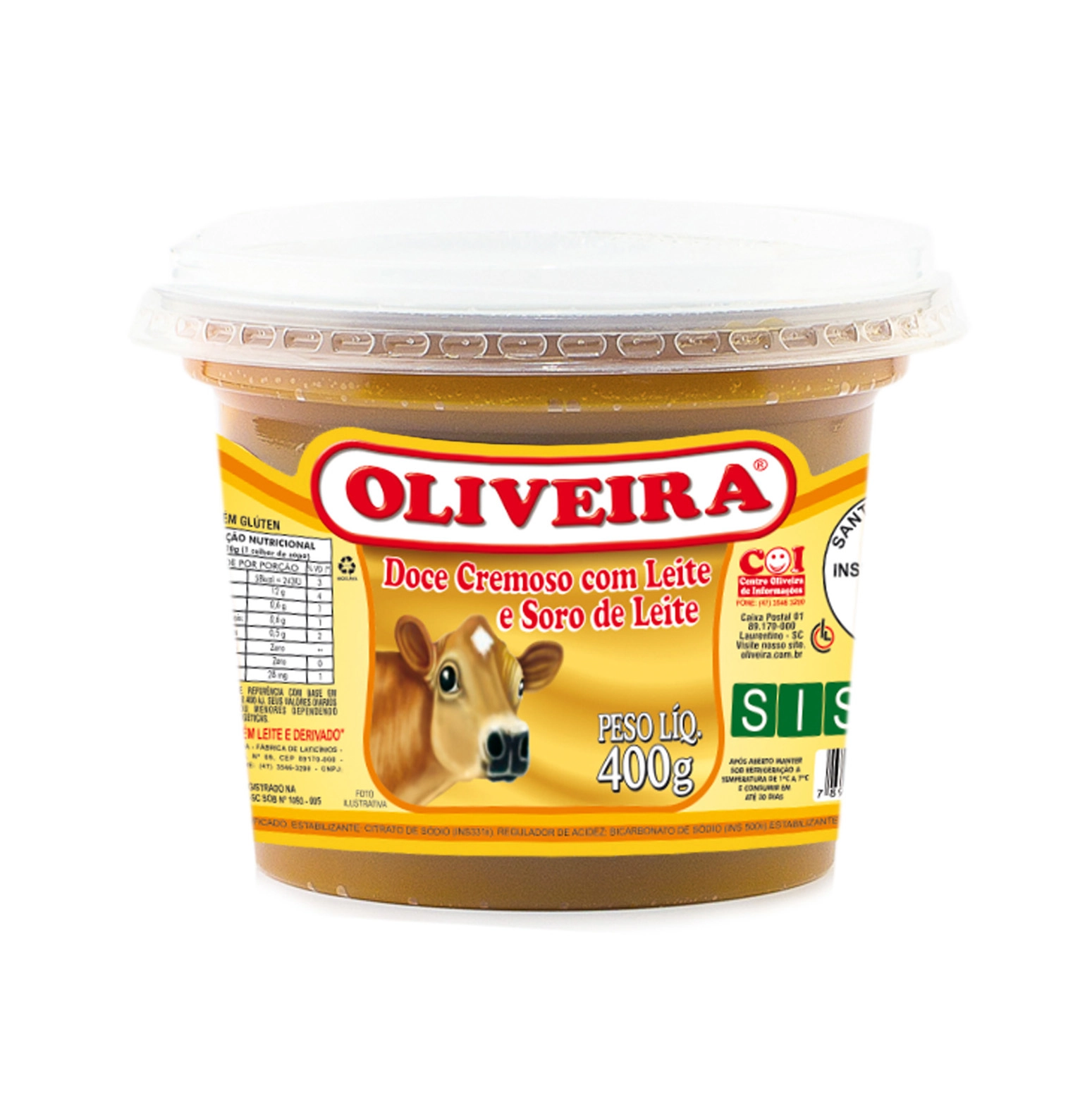 Doce De Leite Oliveira Tradicional