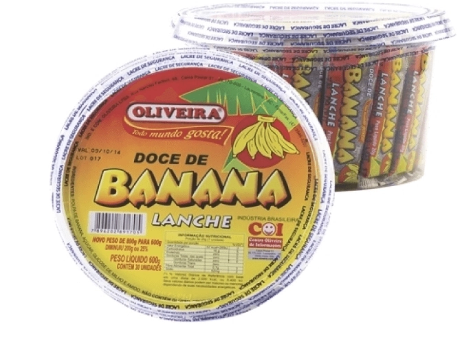 Doce De Banana Oliveira Lanche