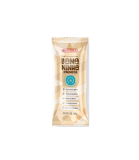 Bananinha Oliveira 22g Zero Tradicional