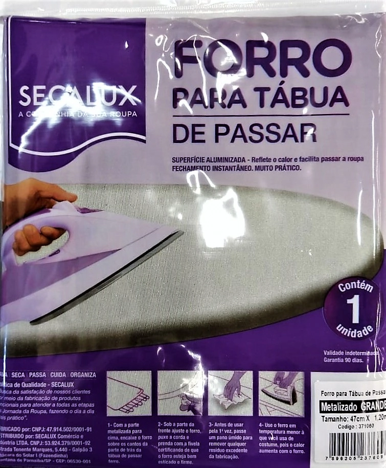 Forro Term Secalux 50x120 C/espuma Gde