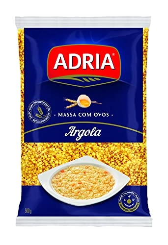 Macarrão De Sêmola Com Ovos Argola Adria Pacote 500g