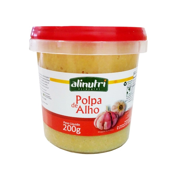 Alho Alinutri 200gr Em Pasta