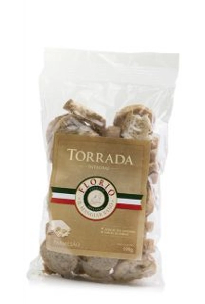 Torrada Florio Integral Parmesao