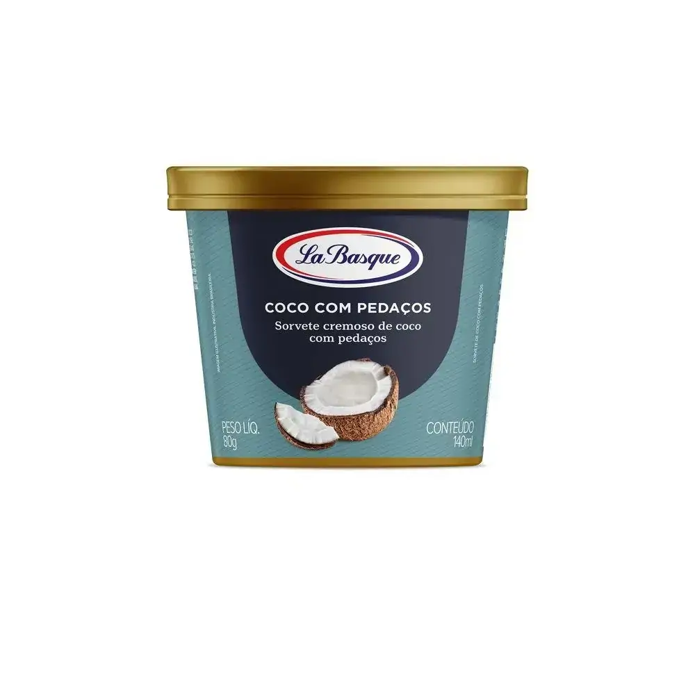 Sorvete De Chocolate Com Amendoa La Basque