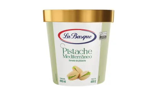 Sorvete La Basque 490ml Pistache Mediterraneo