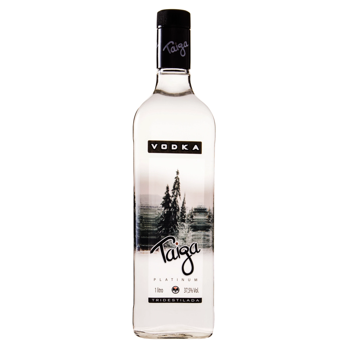 Vodka Tridestilada Taiga Platinum Garrafa 1l