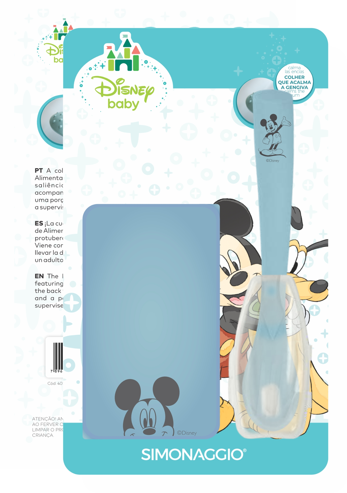 Kit Alimentacao Mickey 3pcs 4031739120251 Simonaggio