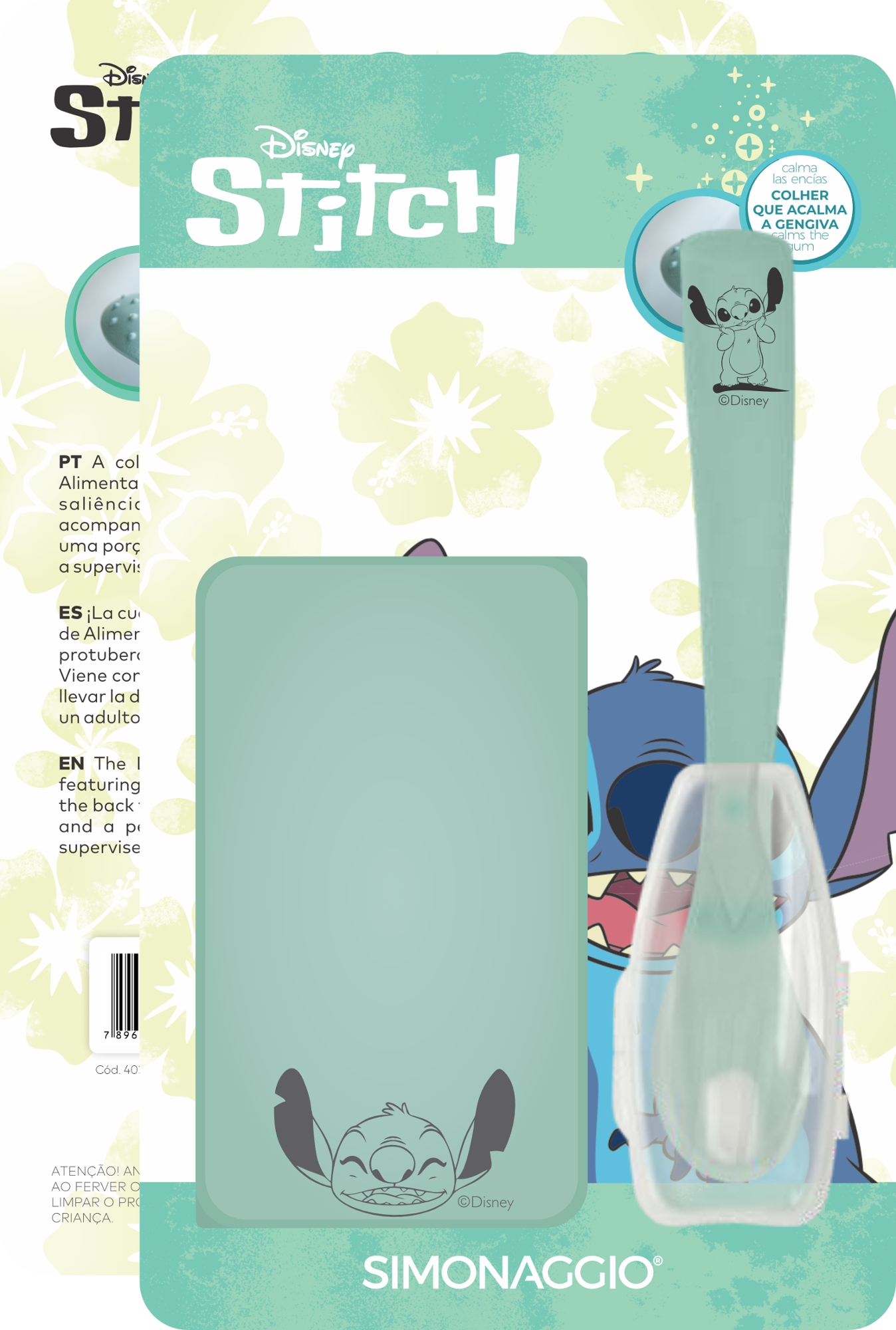 Kit Alimentacao Stitch 3pcs 4031739120253 Simonaggio
