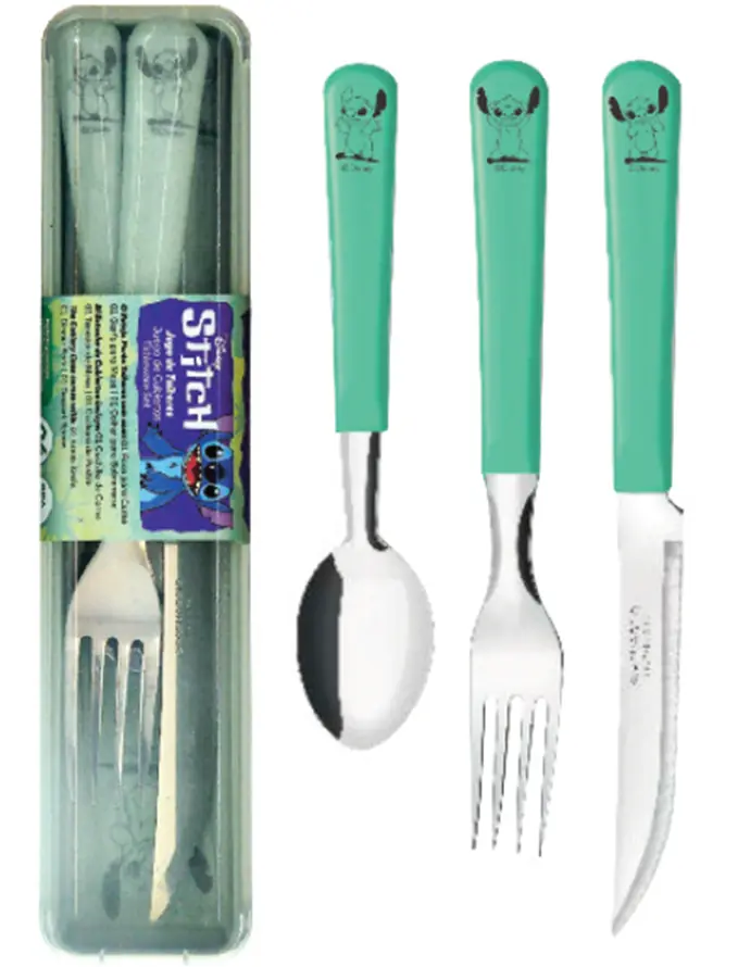 Estojo Pls Stitch 04pc Vd 253 Simonaggio
