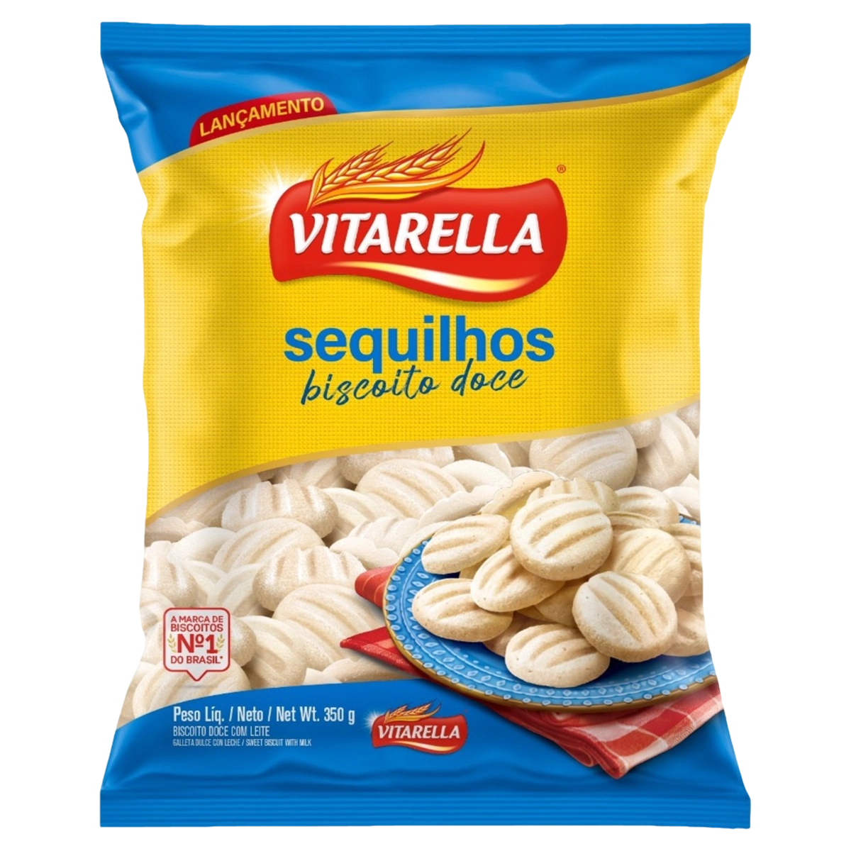 Biscoito Sequilho Vitarella Pacote 350g