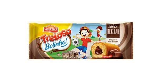 Bolinho Vitarella Treloso Baun C/choc 40g