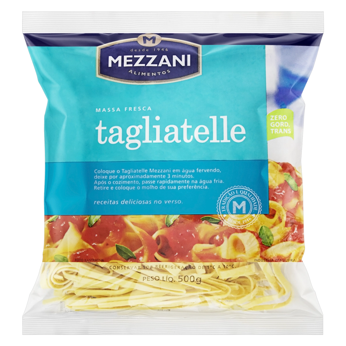 Macarrão Mezzani Tagliatelle