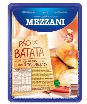 Pao Batata C/requeijao Mezzani