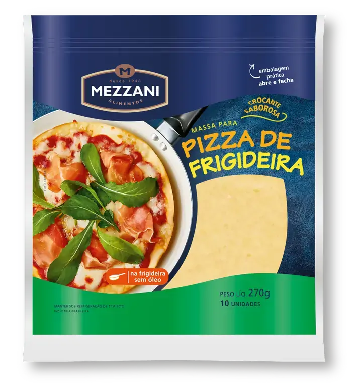 Pizza De Frigideira Mezzani
