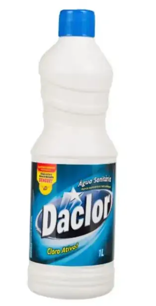 água Sanitária Daclor Frasco 1l