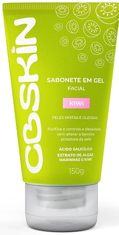 Sabonete Gel Facial Kiwi Cbskin Bisnaga 150g