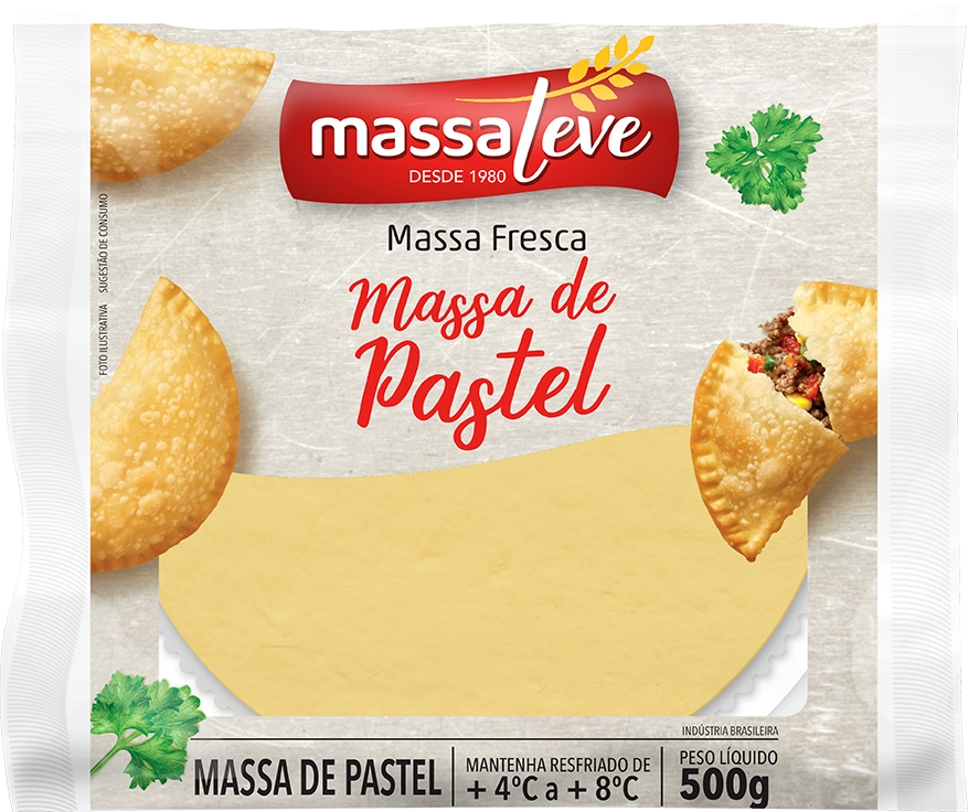 Massa Para Pastel Cumbuca Massa Leve