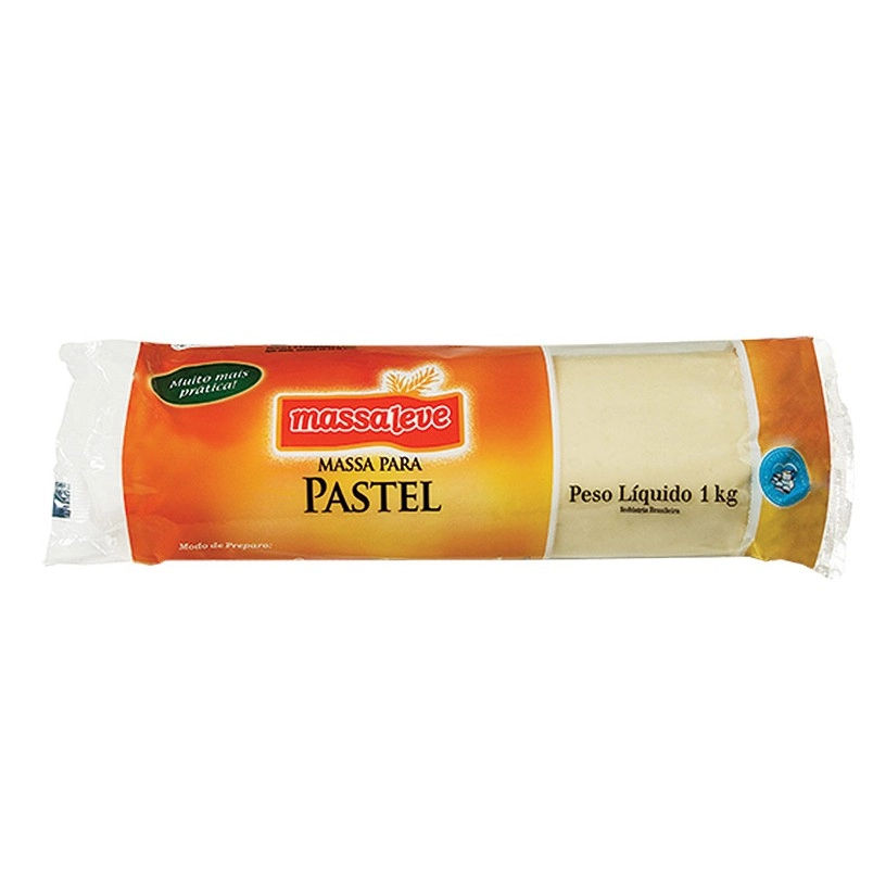 Massa Pastel Massaleve 1kg Rolo