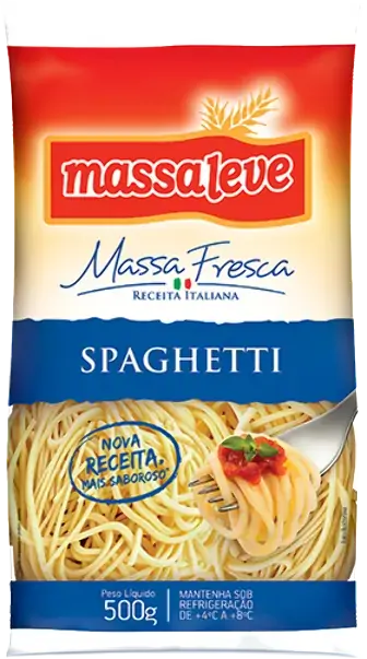 Massa Leve Massa Fresca Spaghetti