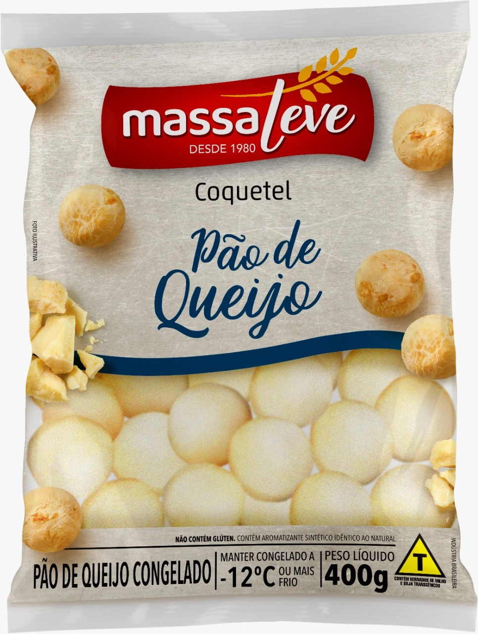 Pao De Queijo Massaleve Coquetel