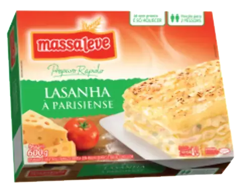 Lasanha Massaleve 600gr Parisiense