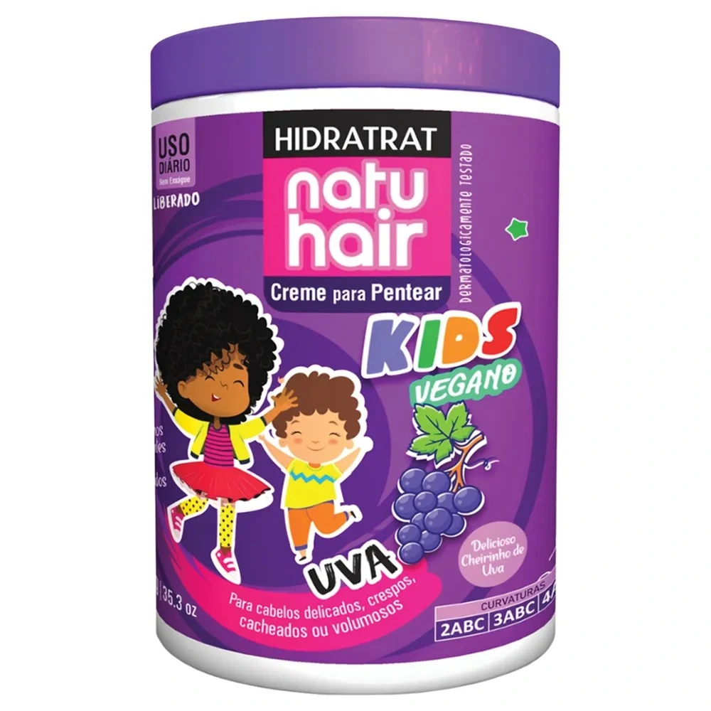 Natu Hair Pent 1kg Kids Vegano Uva