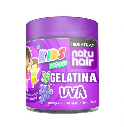 Gelatina Natuhair 500g Kids Vegano Uva
