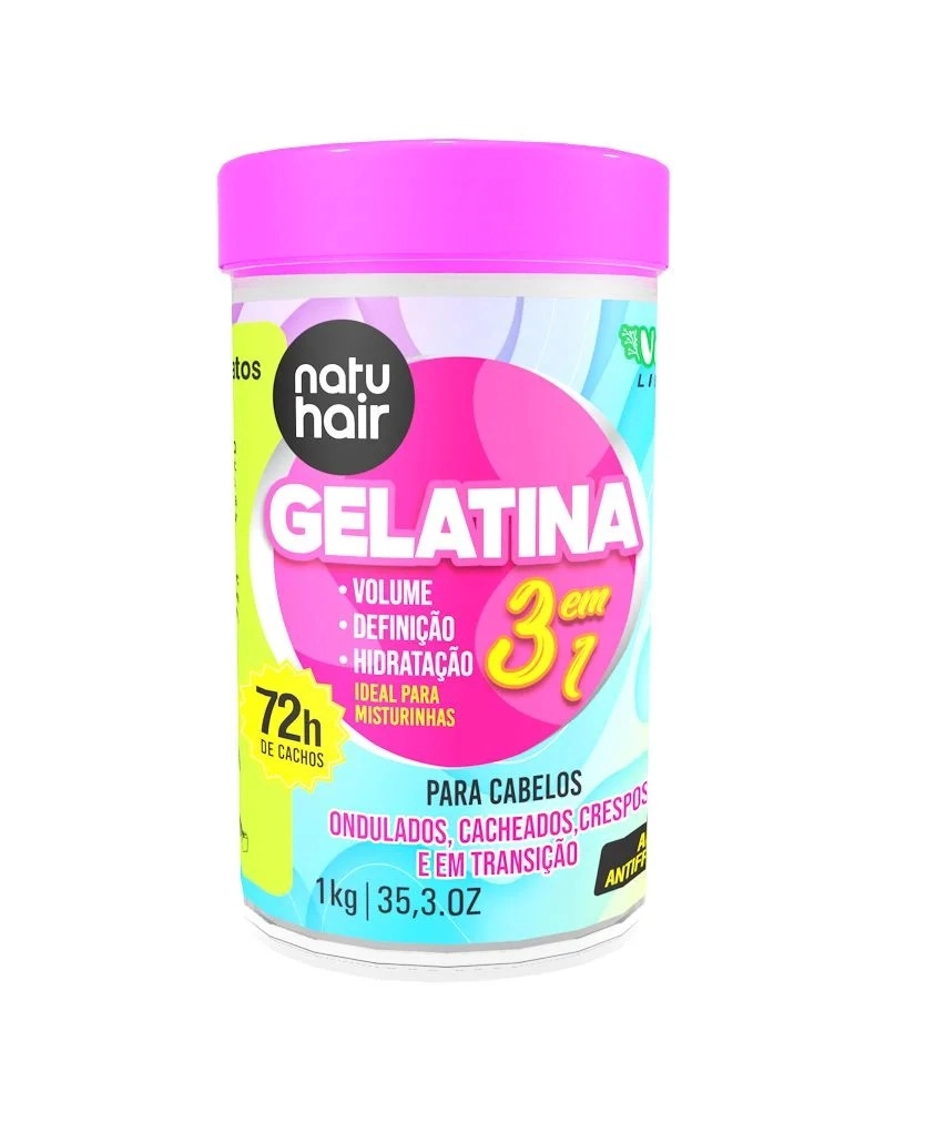 Gelatina Natuhair 3em1 Sos Kg