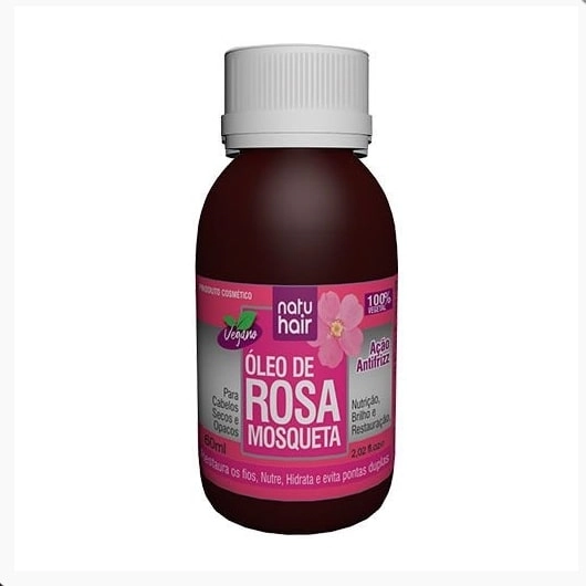 Oleo De Rosa Mosqueta Natuhair 60ml