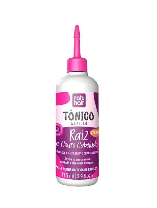 Tonico Capilar 120ml Raiz E Couro Cabeludo Natu Hair