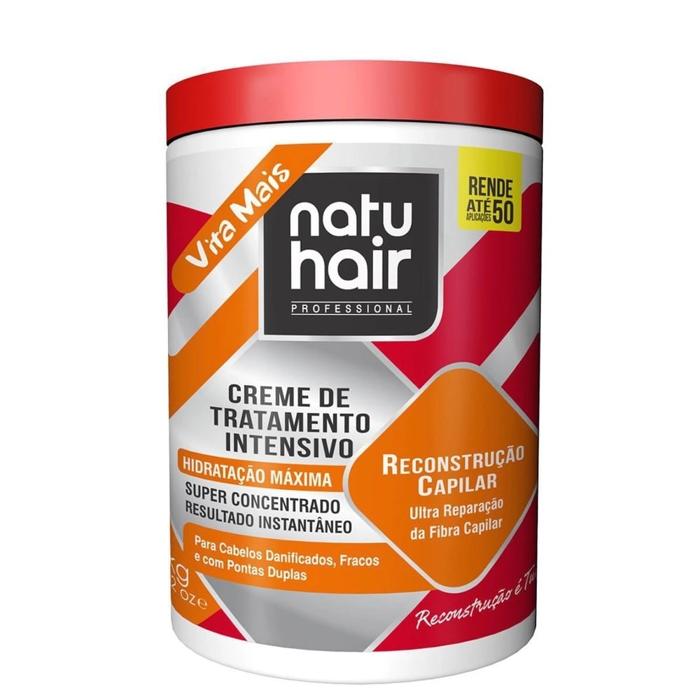 Creme Trat Natuhair Intensivo 1kg Reconst Capilar