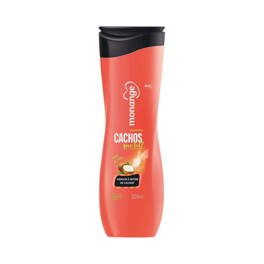 Shampoo Monange Cachos Que Tal? Frasco 325ml