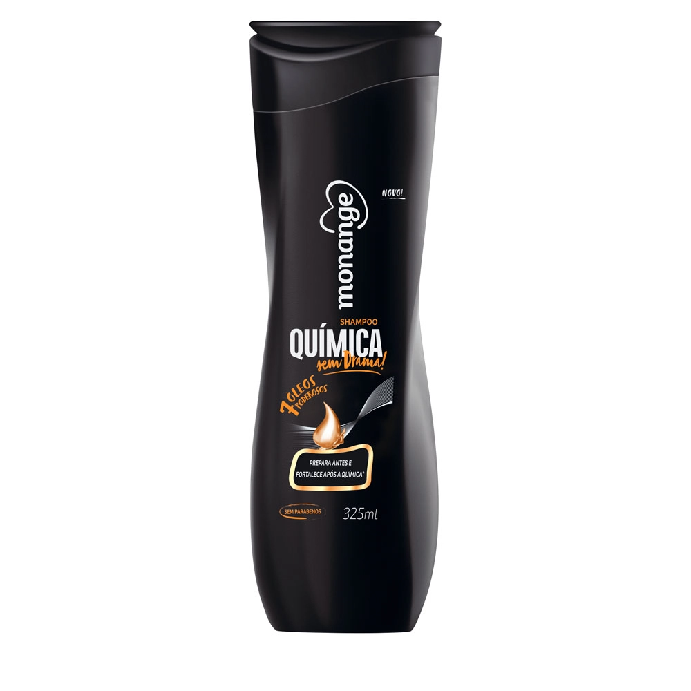 Shampoo Monange 325ml Quimica Sem Drama