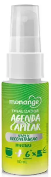 Finalizador Monange Agenda Capilar Reconst 30ml